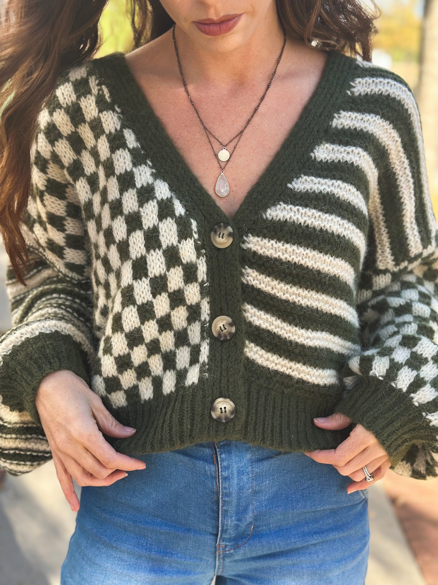 Multi-Pattern Sweater