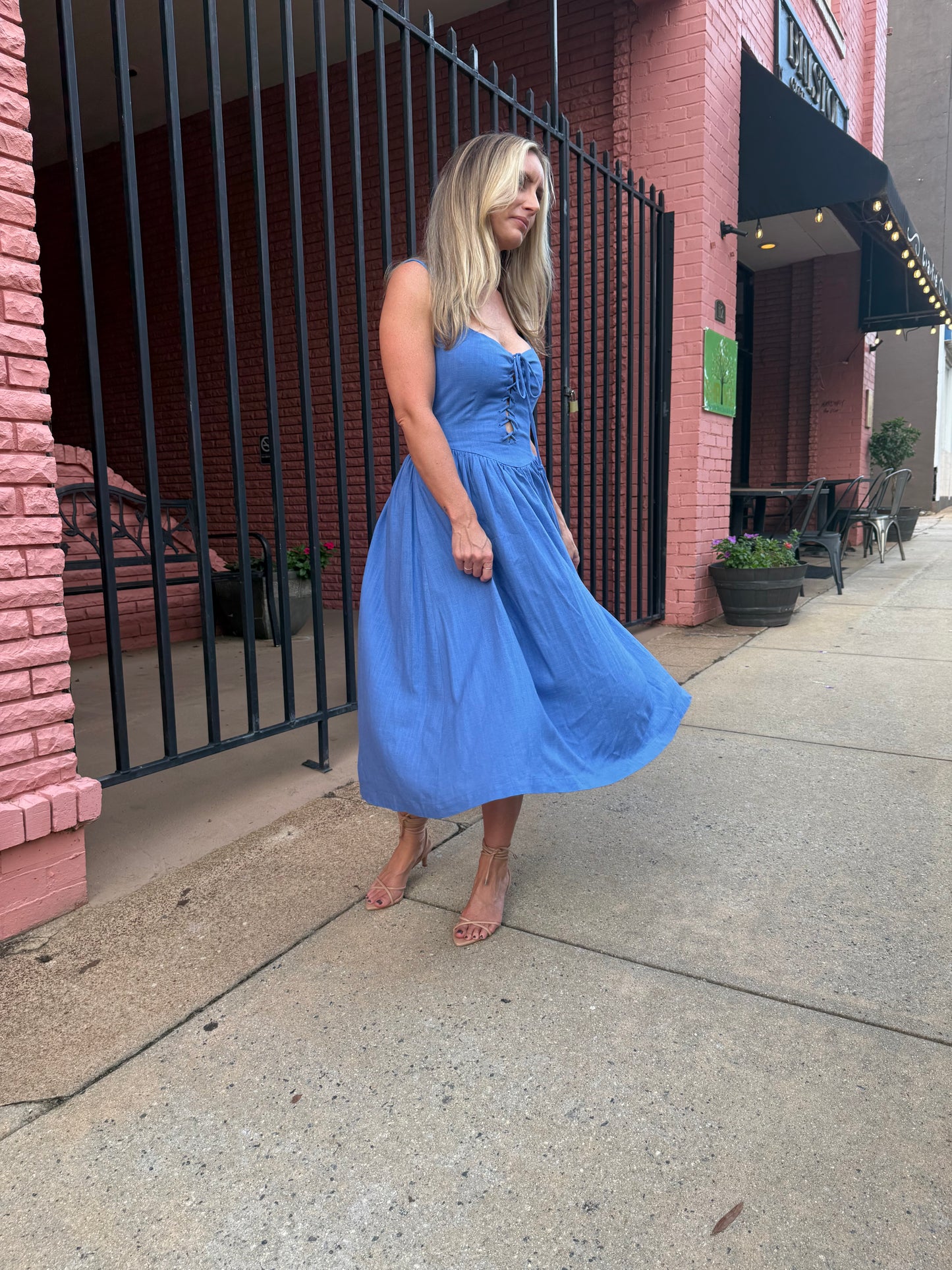Corset Midi Dress