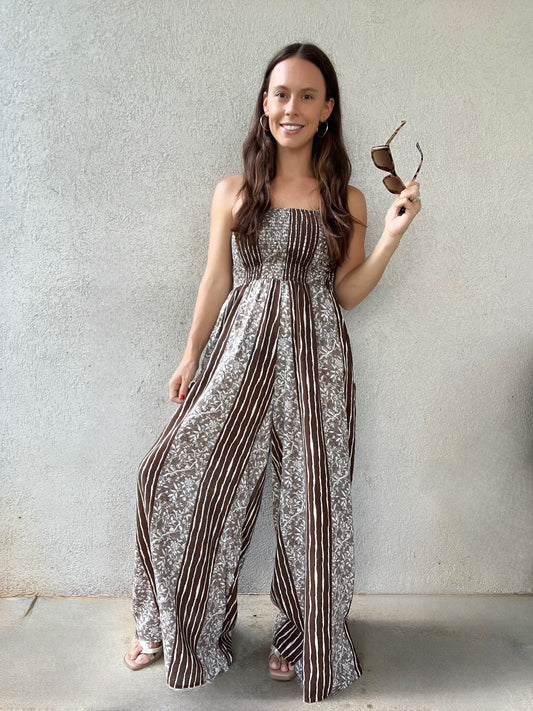 Mocha Jumpsuit