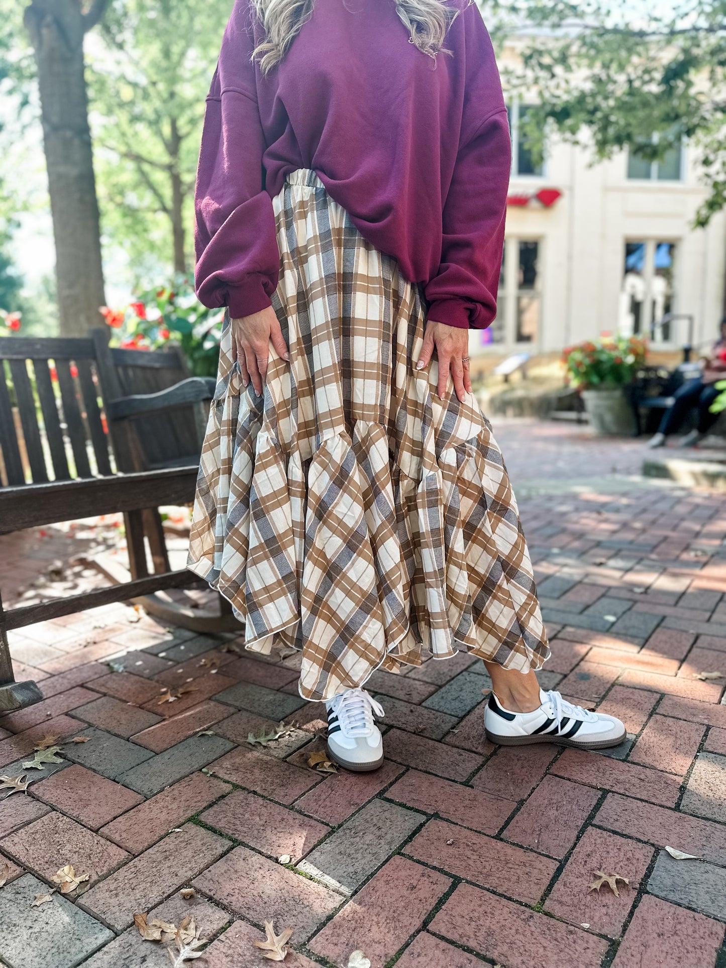 Plaid Skirt