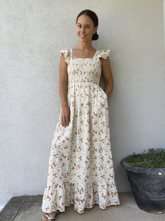 Sunset Floral Dress