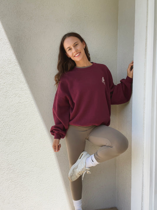 Burgundy Sweatshirt