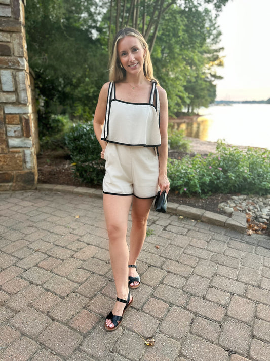 Linen Romper