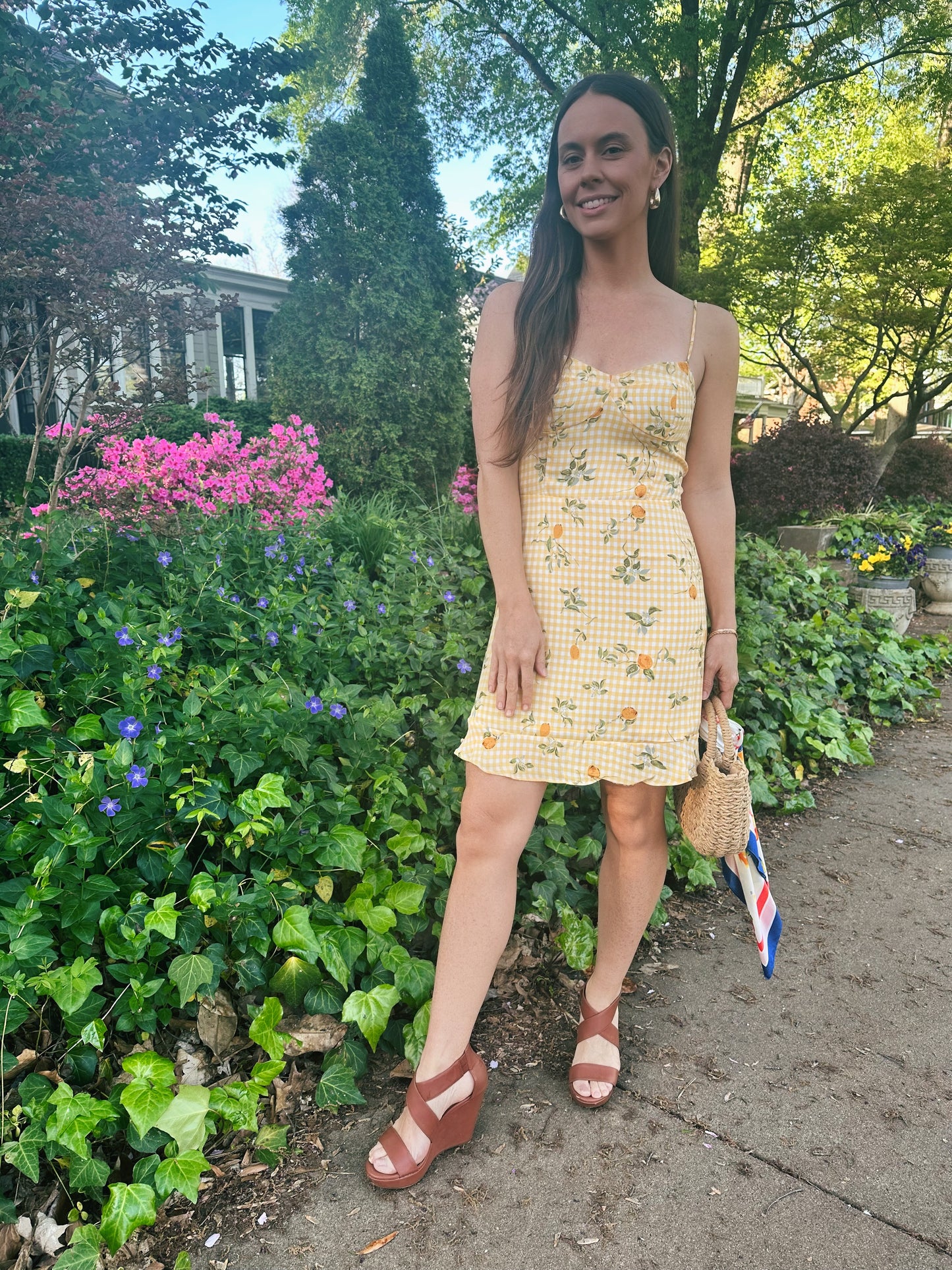 Lemon Mini Dress