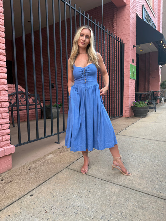 Corset Midi Dress